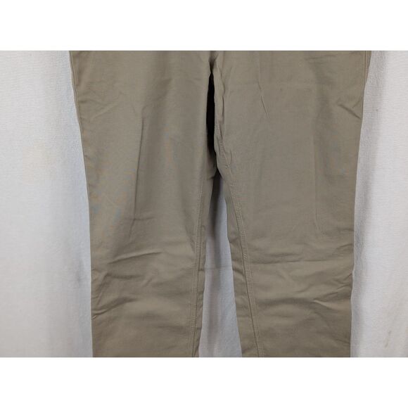 Duluth Trading Co Flex Fire Hose Relaxed Fit Pants Khaki Men's Size 36x34 - Picture 3 of 12